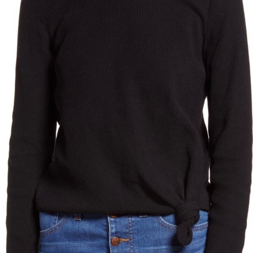 Madewell Elwood Knot Front Top